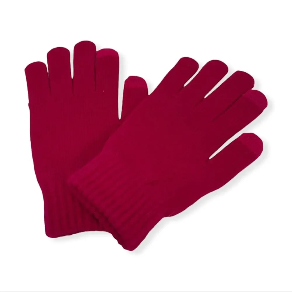 Fownes + Protx2 Antimicrobial Hot Pink Gloves NWT One Size